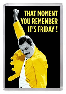 That moment you remember it’s Friday – Fab Fridge Magnets